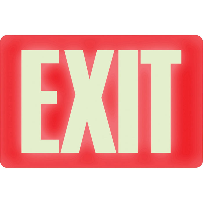 Headline Signs Glow In Dark EXIT Sign