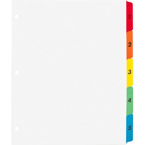 Business Source Table of Content Quick Index Dividers