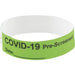 Advantus COVID Prescreened Tyvek Wristbands