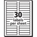 Avery® File Folder Label