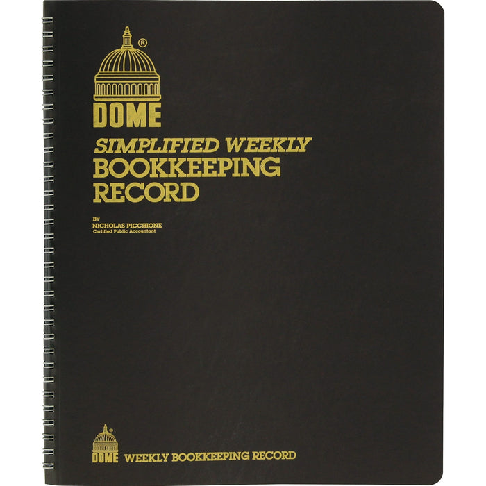 Dome Bookkeeping Record Book