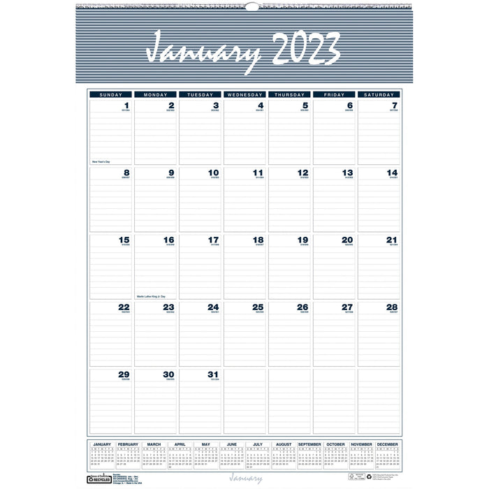 House of Doolittle Bar Harbor 17" Wall Calendar