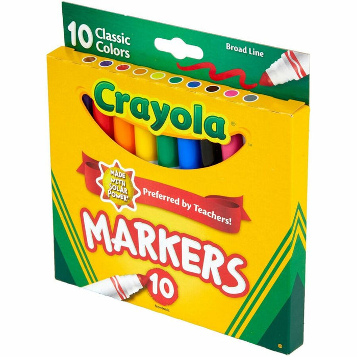 Crayola Classic Colors Broad Line Markers
