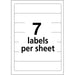 Avery® Permanent File Folder Labels