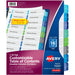 Avery® Two-Column Table Contents Dividers w/Tabs