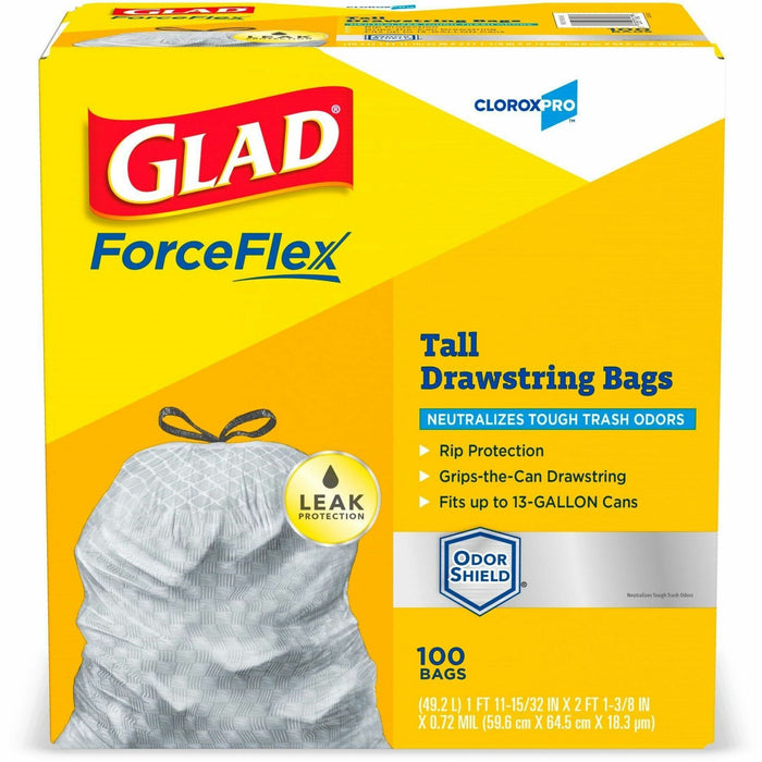 CloroxPro™ ForceFlex Tall Kitchen Drawstring Trash Bags