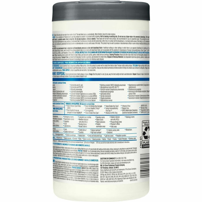 Clorox Healthcare VersaSure Disinfectant Wipes