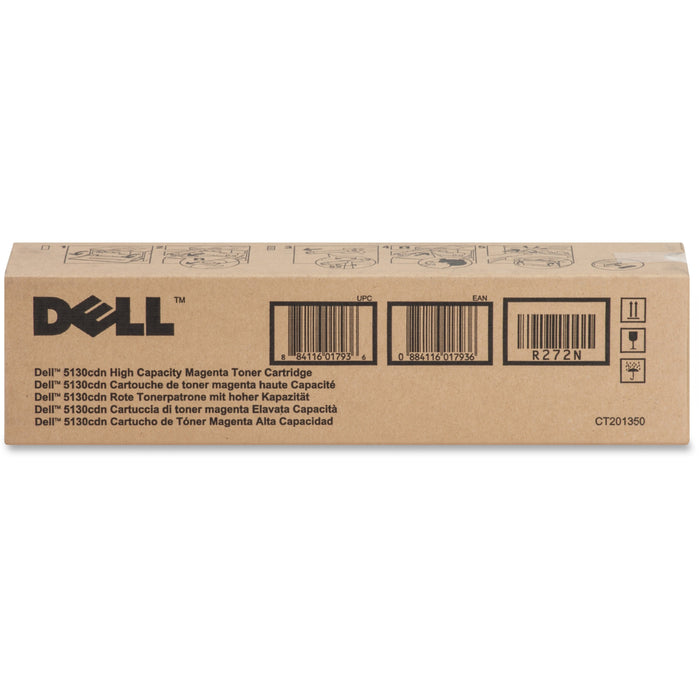 Dell Original High Yield Laser Toner Cartridge - Magenta - 1 Each