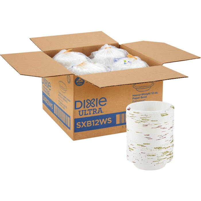 Dixie Ultra® Pathways Heavyweight Paper Bowls by GP Pro