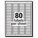 Avery® EcoFriendly Address Label