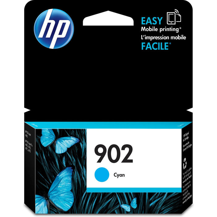 HP 902 (T6L86AN) Original Standard Yield Inkjet Ink Cartridge - Cyan - 1 Each