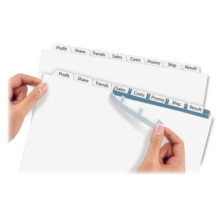 Avery® Print & Apply Clear Label Dividers - Index Maker Easy Apply Label Strip