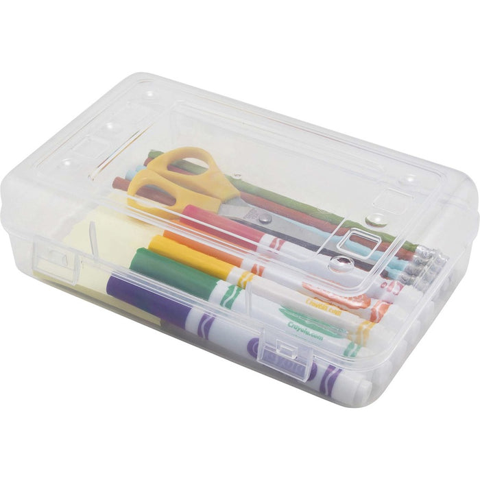 Gem Office Products Clear Pencil Box