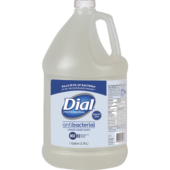 Dial Sensitive Skin Antibacterial Liquid Hand Soap Refill