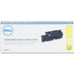 Dell Original Laser Toner Cartridge - Yellow - 1 Each