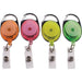 Advantus Neon Carabiner ID Reels