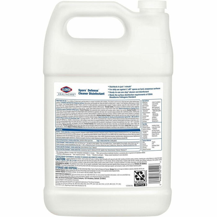 Clorox Healthcare Spore10 Defense Cleaner Disinfectant Refill