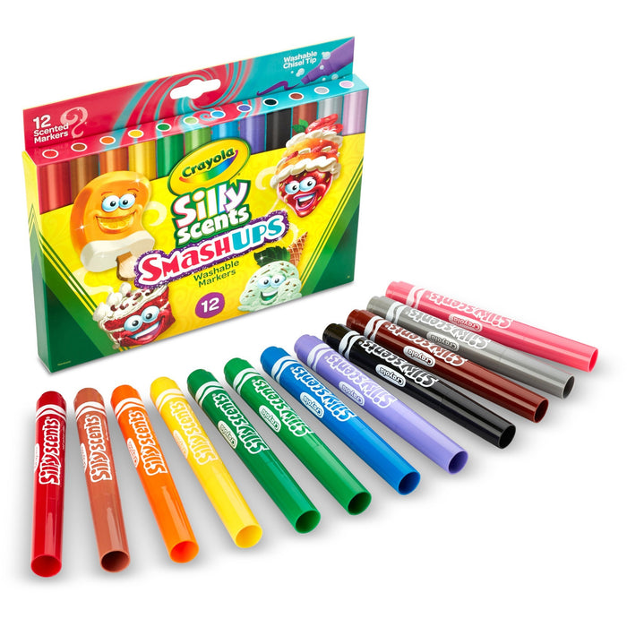 Crayola Silly Scents Slim Scented Washable Markers