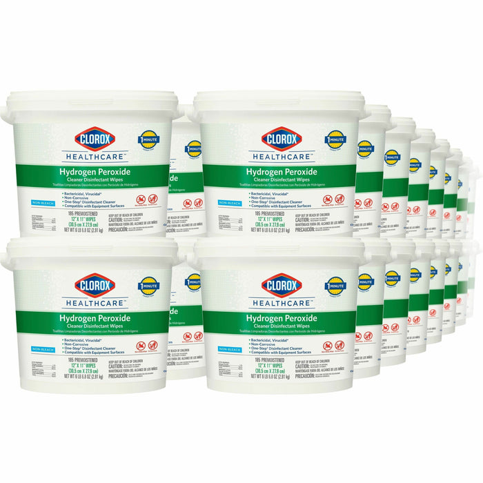 Clorox Healthcare Hydrogen Peroxide Cleaner Disinfectant Wipes