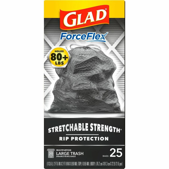 Glad ForceFlexPlus Large Drawstring Trash Bags