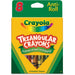 Crayola Triangular Anti-roll Crayons