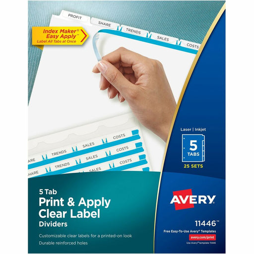 Avery® Index Maker Print & Apply Dividers