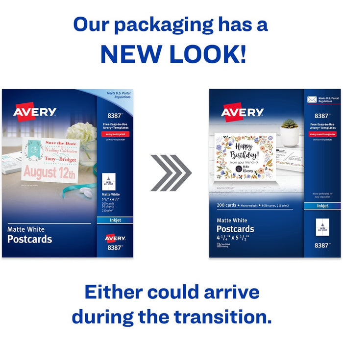 Avery® Postcards