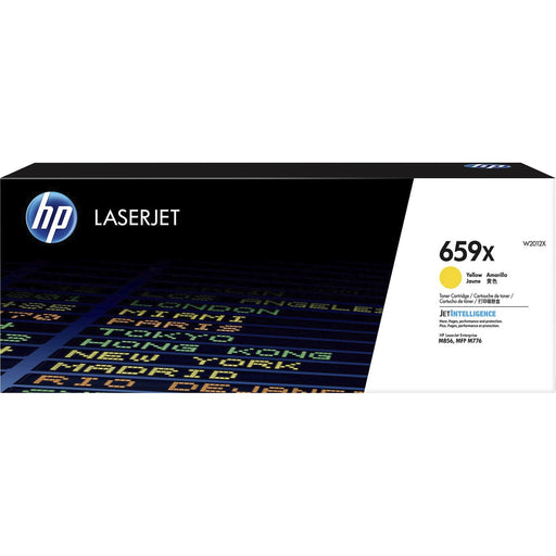 HP 659X (W2012X) Original High Yield Laser Toner Cartridge - Yellow - 1 Each