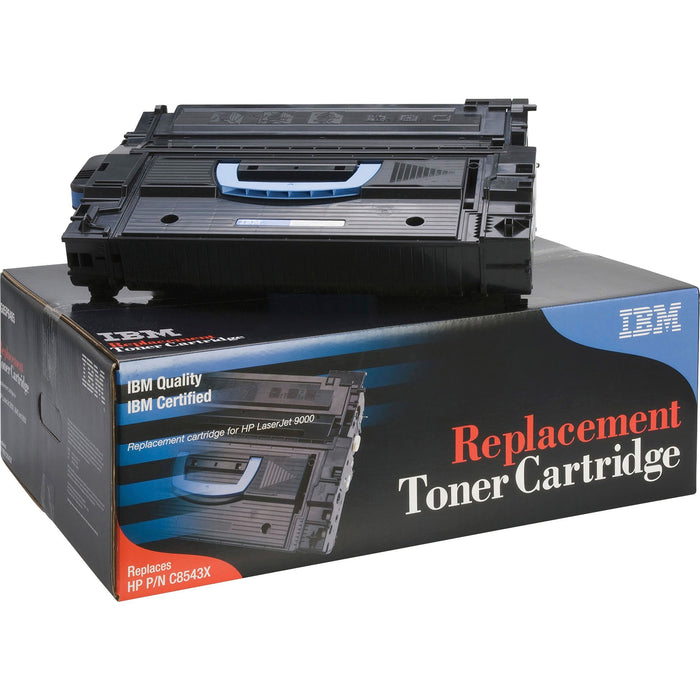 IBM Remanufactured Laser Toner Cartridge - Alternative for HP 43X (C8543X) - Black - 1 Each